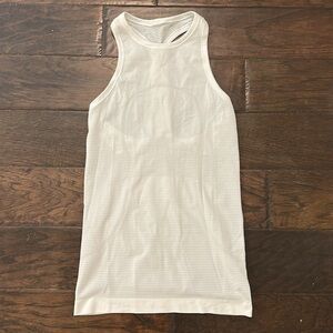White Mesh Lulu Lemon Tank Top